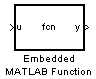 Matlab - Simulink - User-Defined Function - Embedded MATLAB Function